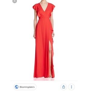BCBGMaxAzria Red Maxi Dress